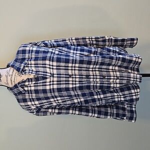 Blue Plaid Flannel